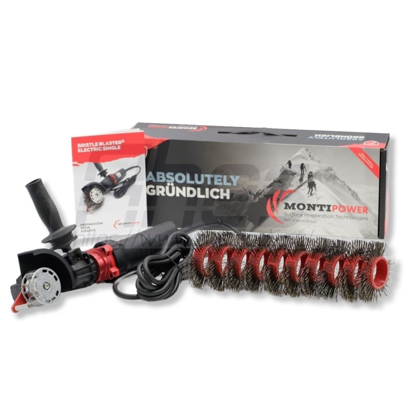 Elektrické drátěné kartáče, sada Bristle Blaster®.